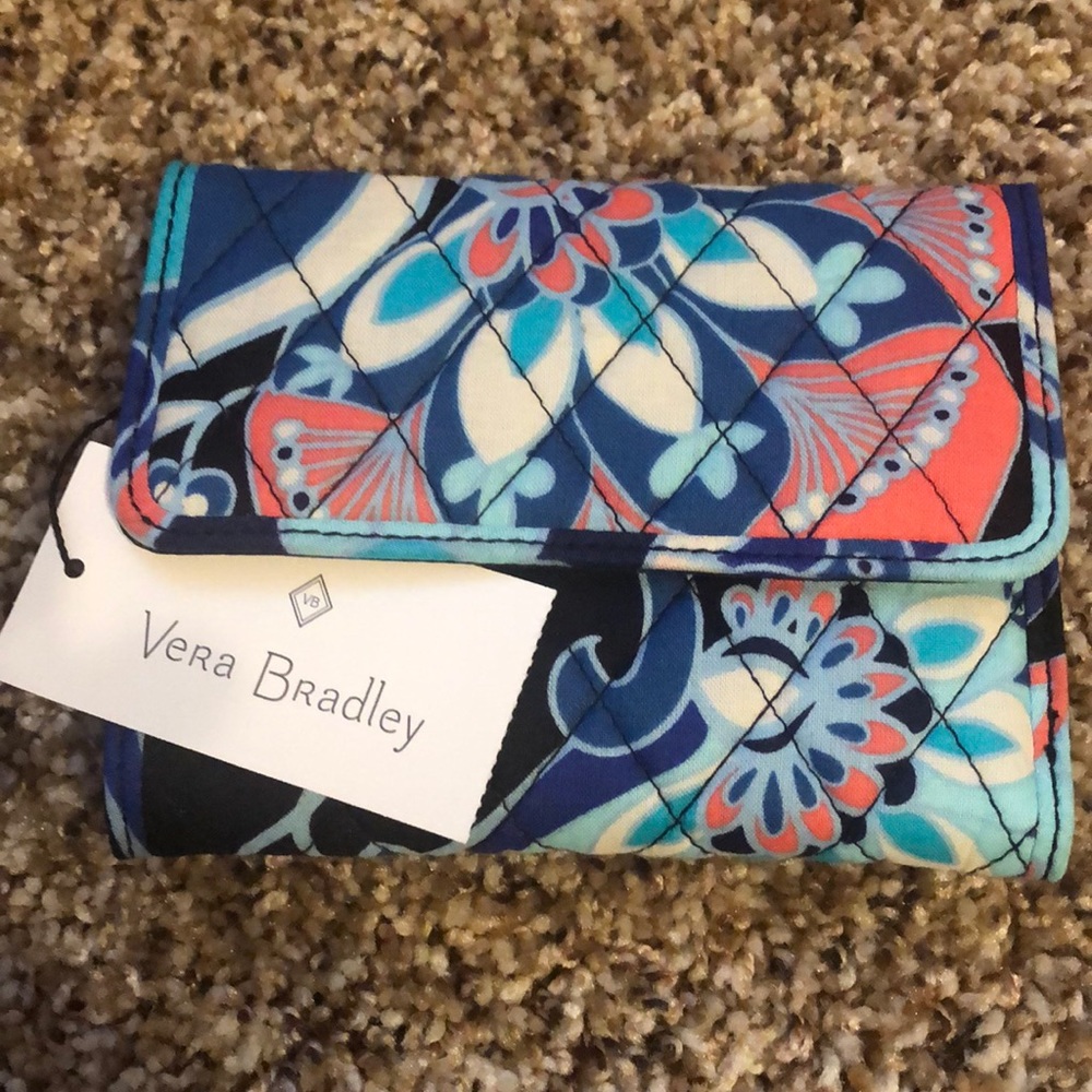 NWT Vera Bradley Euro Wallet